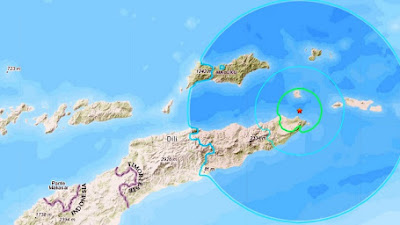 Gempa Timor Leste Terasa Hingga Darwin, Peringatan Tsunami Diaktifkan