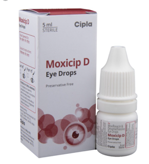 MOXICIP D Eye Drops قطرة العين