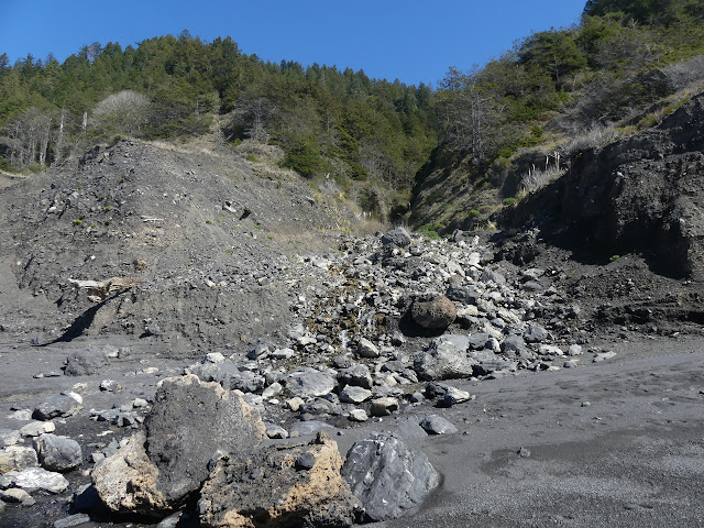 rocky creek bed