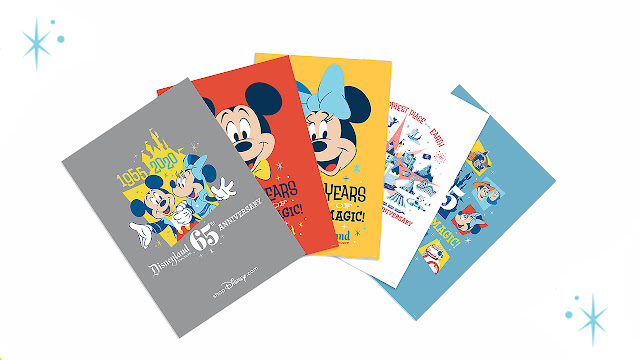 Disneyland Park 65th Anniversary lithographs Merchandise Online