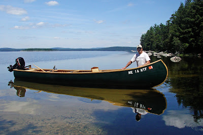 the maine outdoorsman: classic grand lake canoe photographs