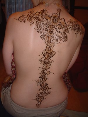 Henna Tattoo Design Dragon Henna Tattoo Design On Back