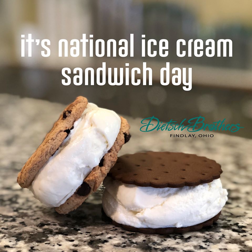 National Ice Cream Sandwich Day