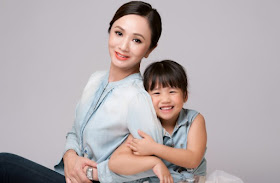 Diana Ser made a series of videos starring daughter Jaymee (both above), her youngest child, for her online portal.