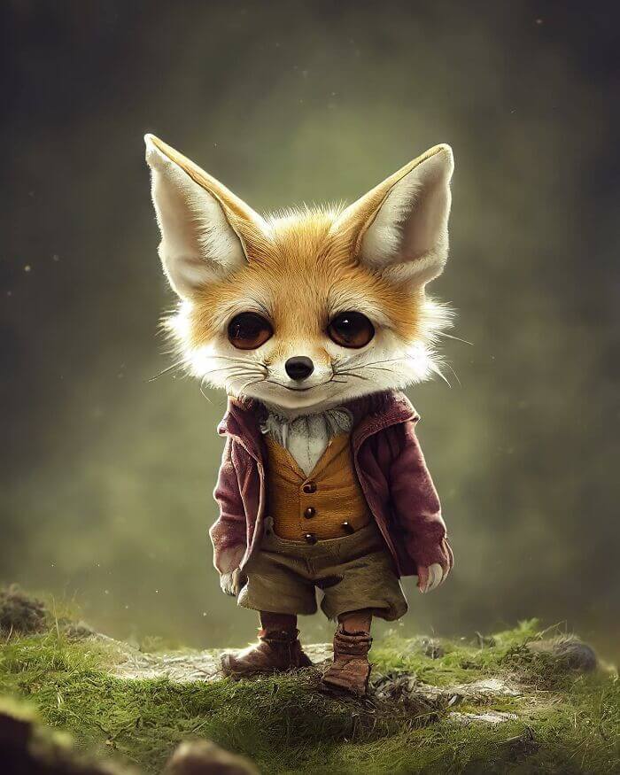 04-Little-Fennec-Fox-The-Hobbit-Digital-Art-Animals-Dylan-www-designstack-co