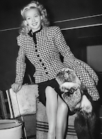 Carole Landis With A Fur Wrap