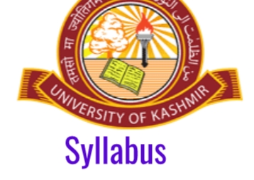 University of Kashmir 6th semester Syllabus, Batch 2019 and Backlog Batches,Check Here