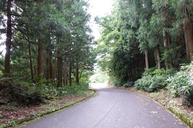 坊領道方面に向かいます