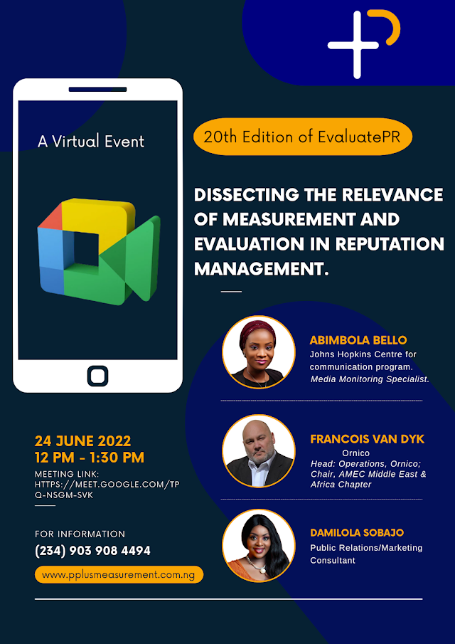PR Audit firm host 20th Edition of EvaluatePR