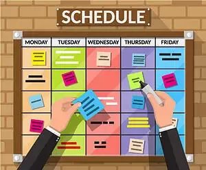Weekly schedule of study series announced