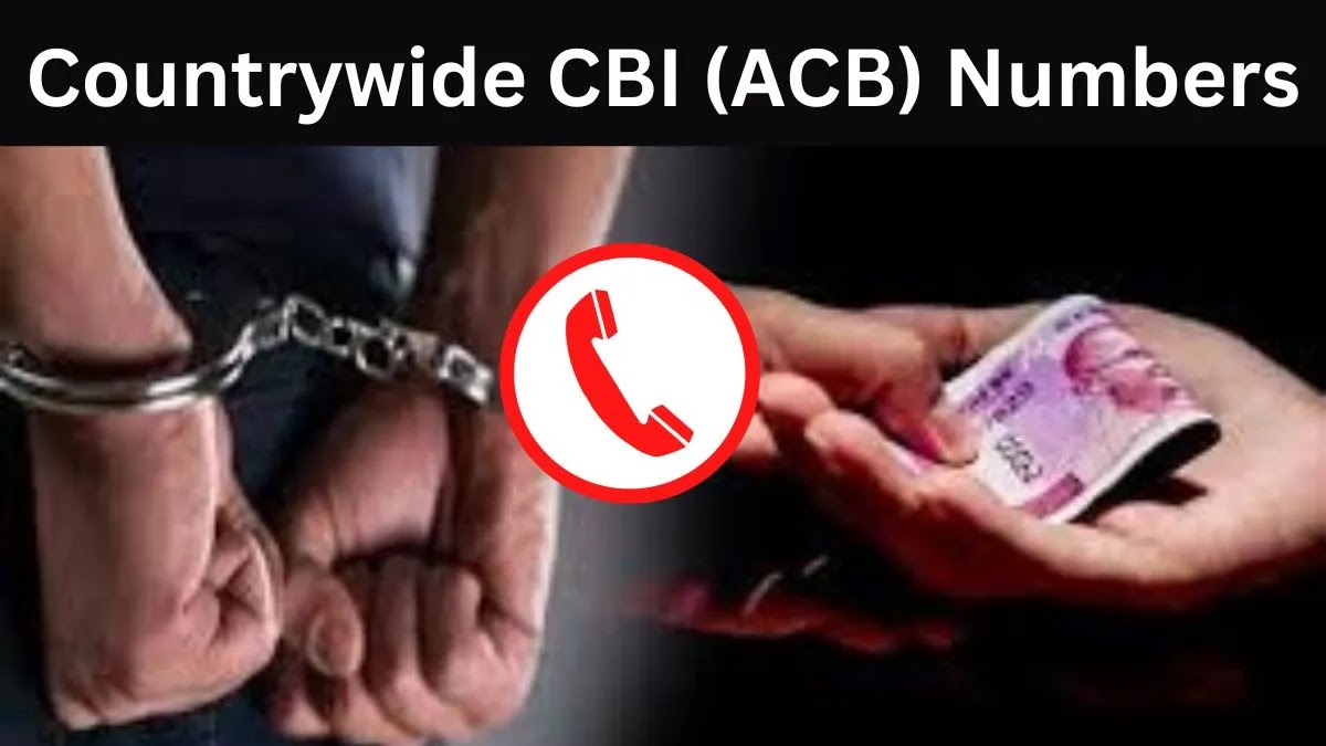 CBI (ACB) Contact Numbers