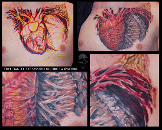 examples of hearts tattoos