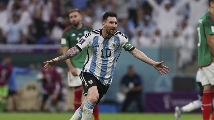  Argentina Vs Meksiko: Messi & Fernandez Menangkan La Albiceleste 2-0