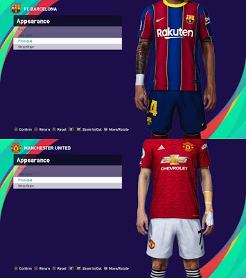 PES 2021 Edinson Cavani Wristband & Tatto Junior Firpo by SR