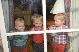 The boy & our cousin & nephew when they were littler!