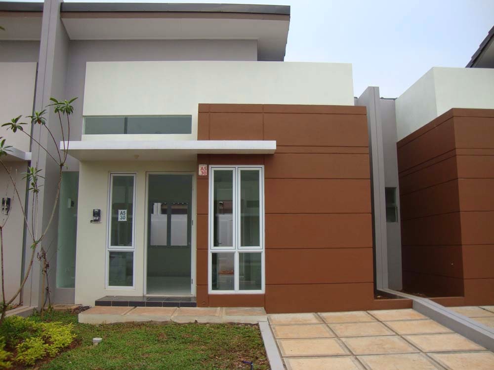 Rumah Minimalis Tampak Depan