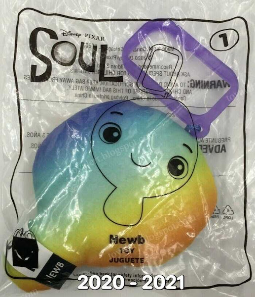 Newb toy mint in pack from the Soul Happy Meal Toys available at McDonalds in 2020 and 2021