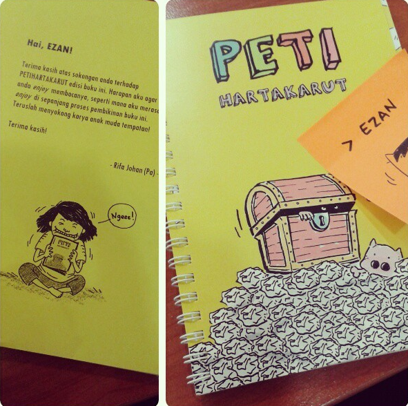 EZAN IDMA: Review Buku - Buku Peti Harta Karut by Rifa Johan