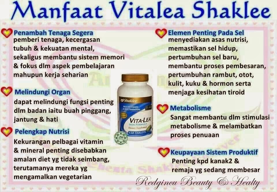 Vita-Lea Shaklee Memberikan Tenaga Hebat