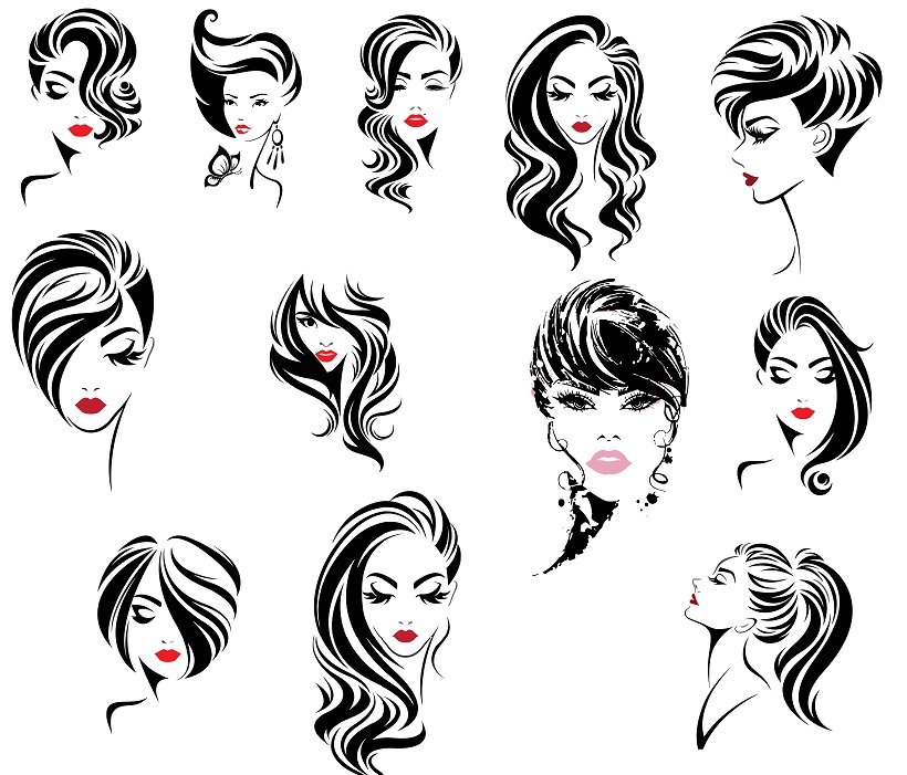 Download digitalfil: Woman Head Face svg,cut files,silhouette clipart,vinyl files,vector digital,svg file ...