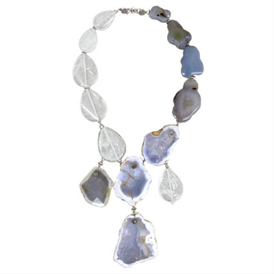 Rock Crystal Jewelry on Rock Crystal And Agate Necklace By Siman Tu