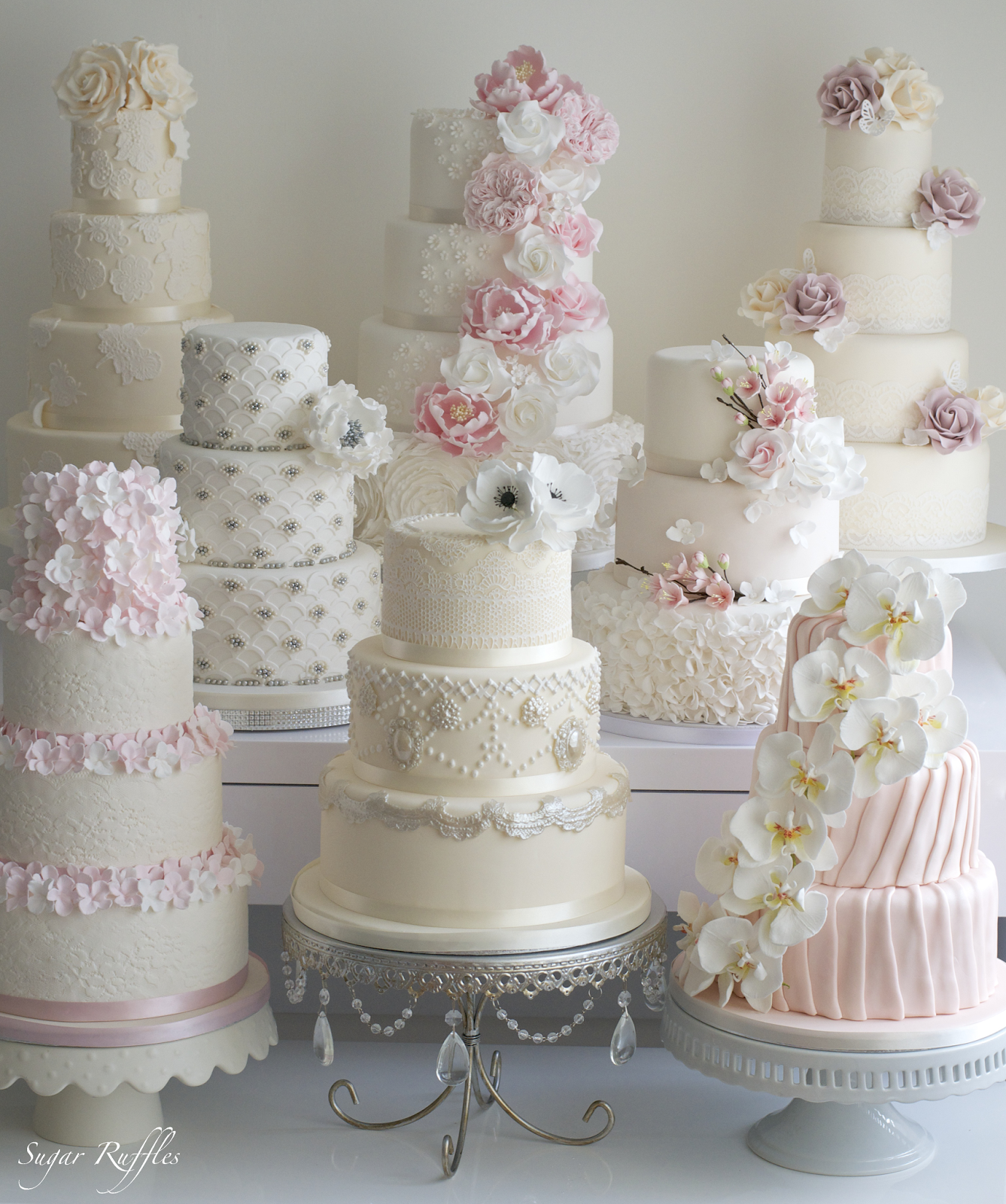 Sugar Ruffles, Elegant Wedding Cakes. Barrow in Furness and the Lake ...