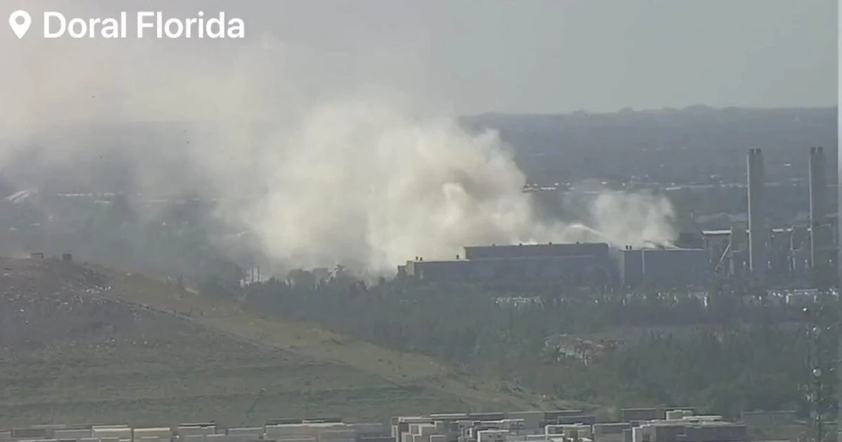 Massive Fire at a Renewable Energy Plant in Doral, Florida Continues to Burn for 6 Days Straight – EPA Report Shows ‘Unhealthy’ Air Quality (VIDEO)