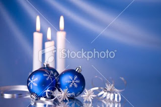 xmas candles wallpaper for desktops