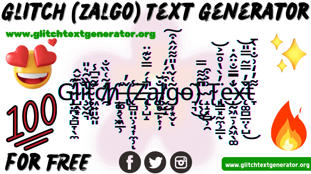 Glitch TEXT Generator ➜ #𝟙😍『 Ⓒⓞⓟⓨ 𝖆𝖓𝖉 ℙ𝕒𝕤𝕥𝕖 』