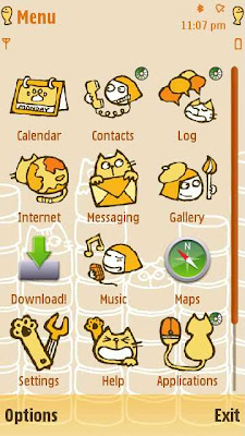 My Music and Cats Food Nokia 5800