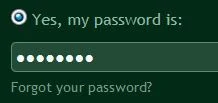 how to view password behind asterisks