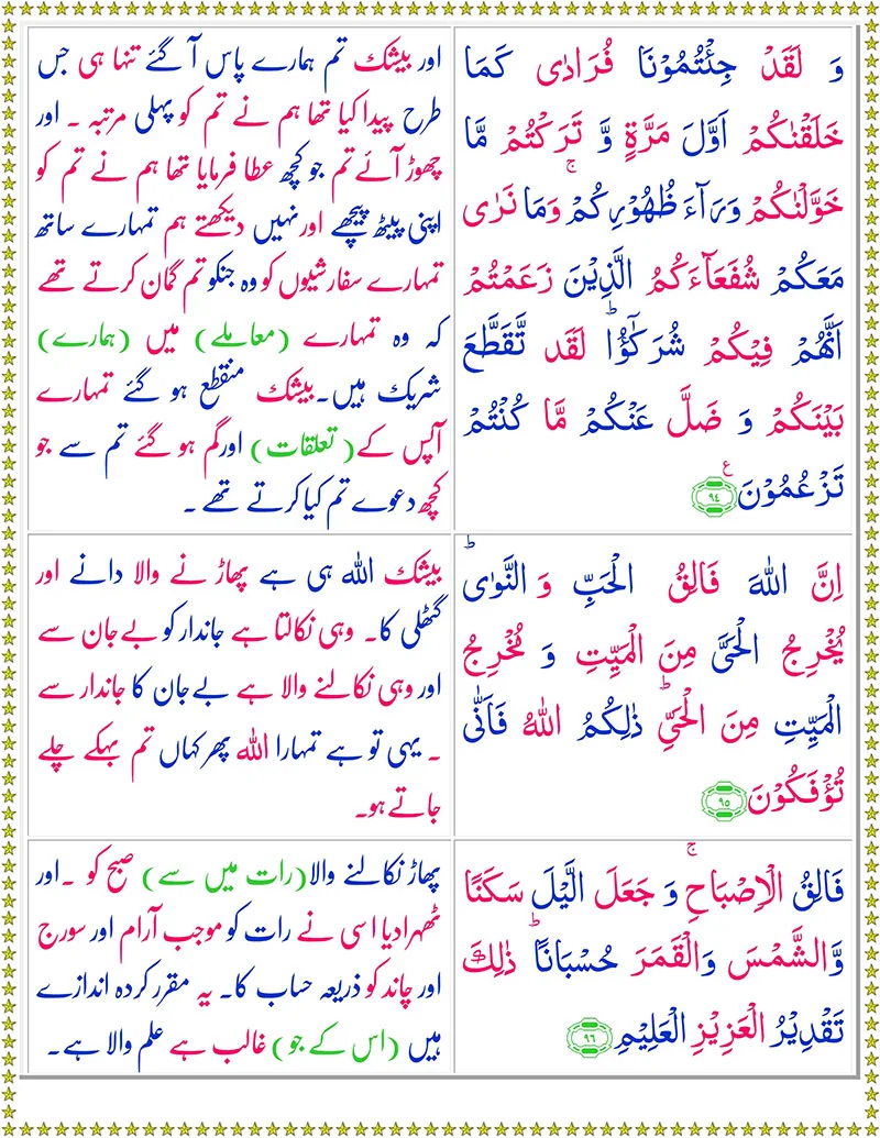 Surah Al-An’am with Urdu Translation,Quran,Quran with Urdu Translation,Surah Al-An’am with Urdu Translation,