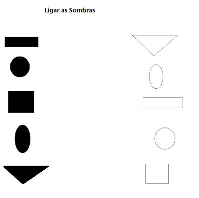 atividade para pintar e formas geometricas