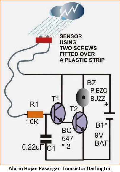 Transistor Darlington - Rangkaian, Prinsip Kerja dan Aplikasi