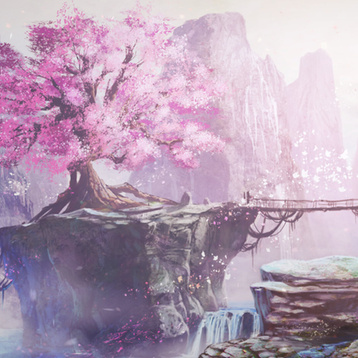 Sakura Mountain Wallpaper Engine Free