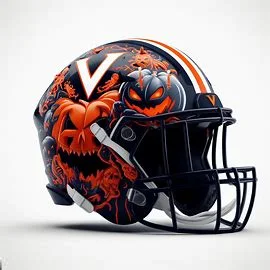 Virginia Cavaliers Halloween Concept Helmets