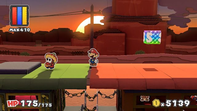 Paper Mario Color Splash Sunrise Express Mariachi Shy Guy