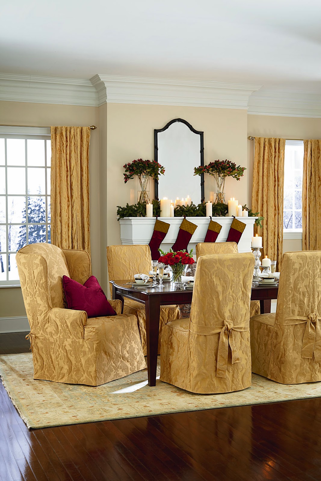 Sure Fit Slipcovers Tis The Season To Entertain In Style