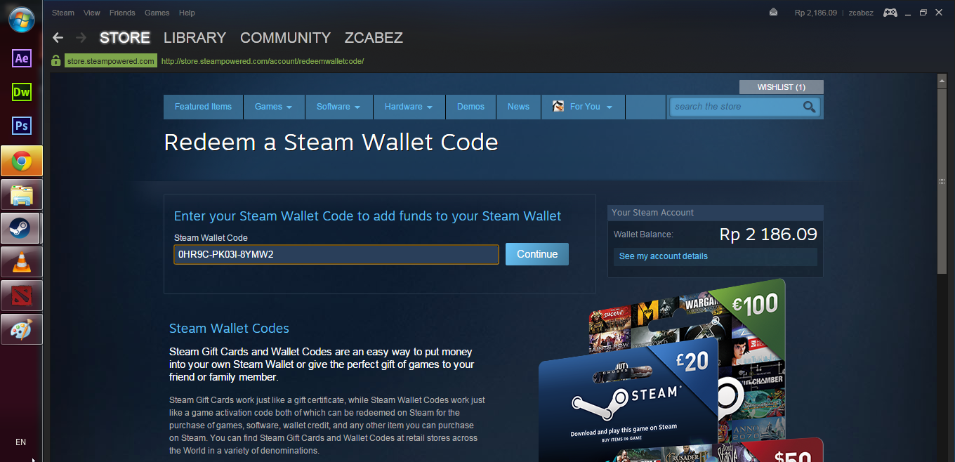 CARA MENDAPATKAN STEAM WALLET GRATIS 2016 ~ ARI_ART