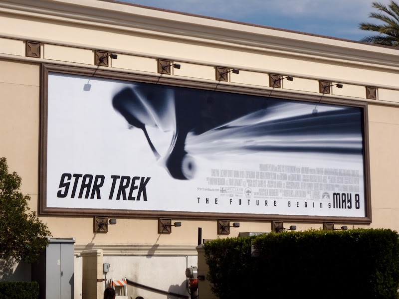 Star Trek movie billboard