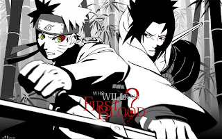 naruto vs sasuke anime wallpaper shippuden