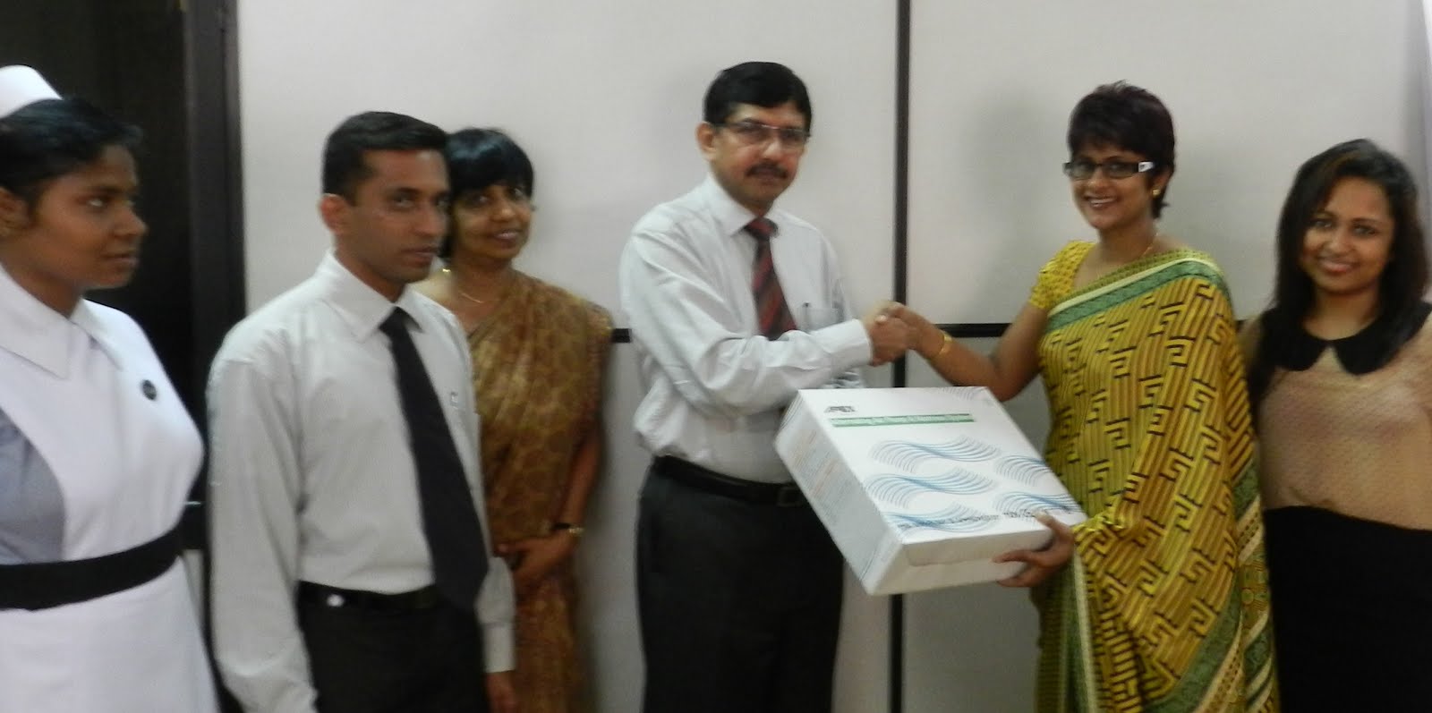 A donation by Chevron to National Hospital