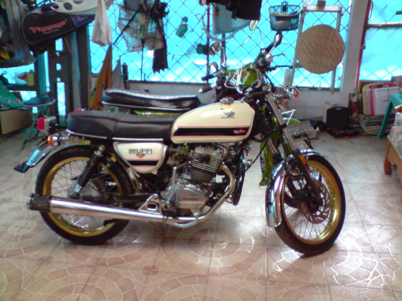 Jap Style Modifikasi Honda Gl Max Jadi Cb 100