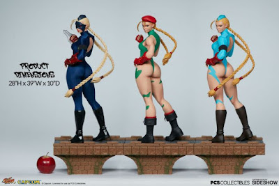 Cammy 1/3 de Street Fighter, en tres versiones - Pop Culture Shock