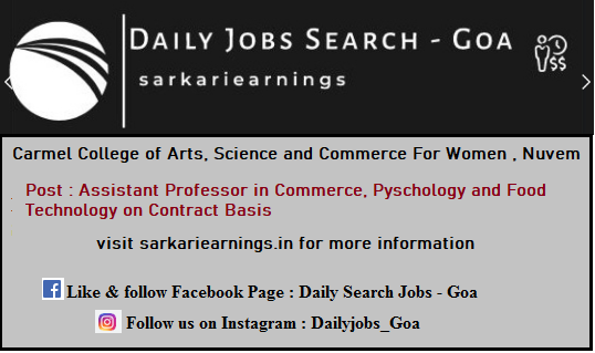 Jobs in Goa