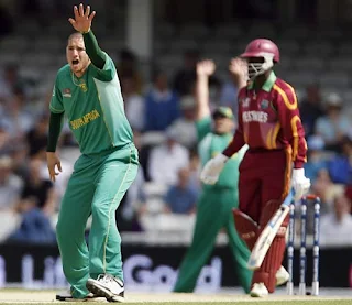 Wayne Parnell 4-13 - West Indies vs South Africa 17th Match ICC World T20 2009 Highlights