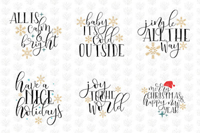 Christmas Bundle SVG Cut File