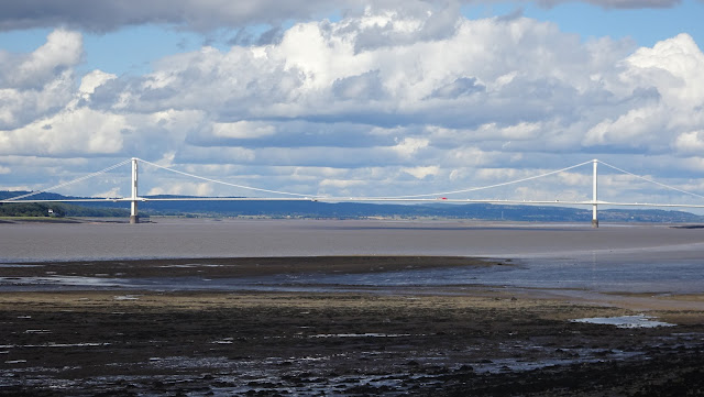 Severn Road Bridge over the Severn into Wales  taken on my Land's End to John O'Groats hike 2018