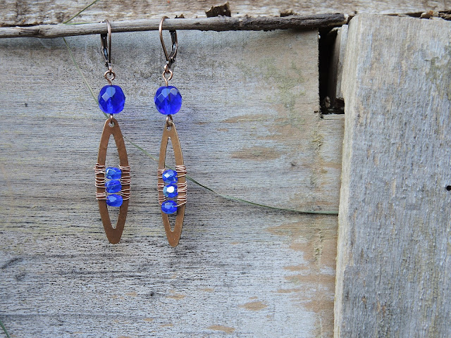 DIY - oorbellen/earrings 'Ronja'