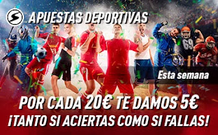 sportium Promo Multideporte 23-29 noviembre 2020